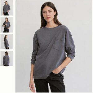 Jenni Kayne - Long Sleeve Vintage Pocket Tee